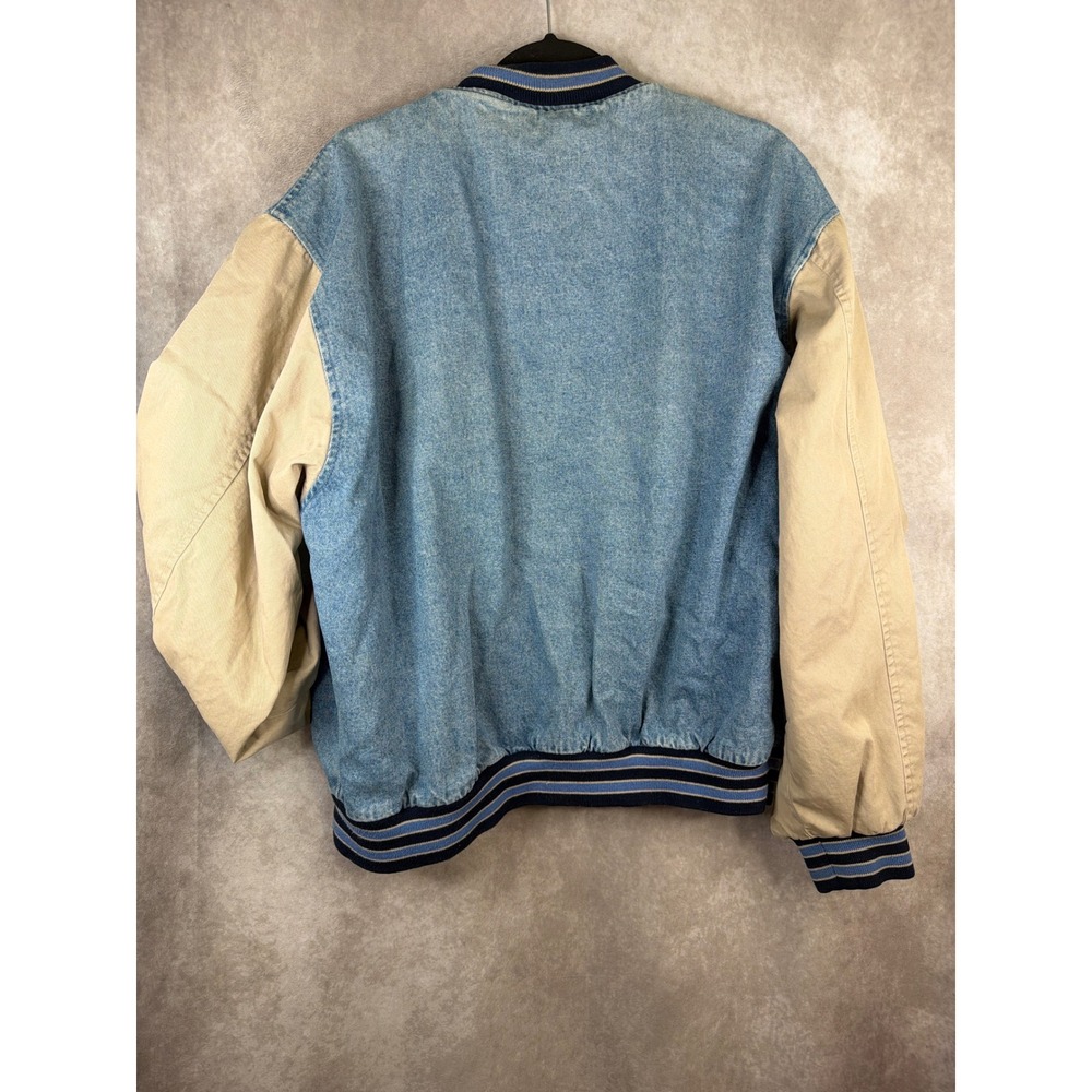 VTG 1998 Port Authority La Choy Year of the Tiger Denim Jacket Size XL Snap READ - Picture 4 of 8